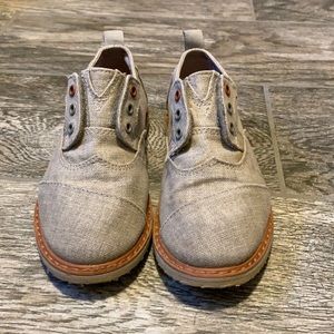 Toms, Toddler Boys 10, Dress Shoe, Gray